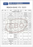 REACH最新SVHC高度关注物质增加至174项